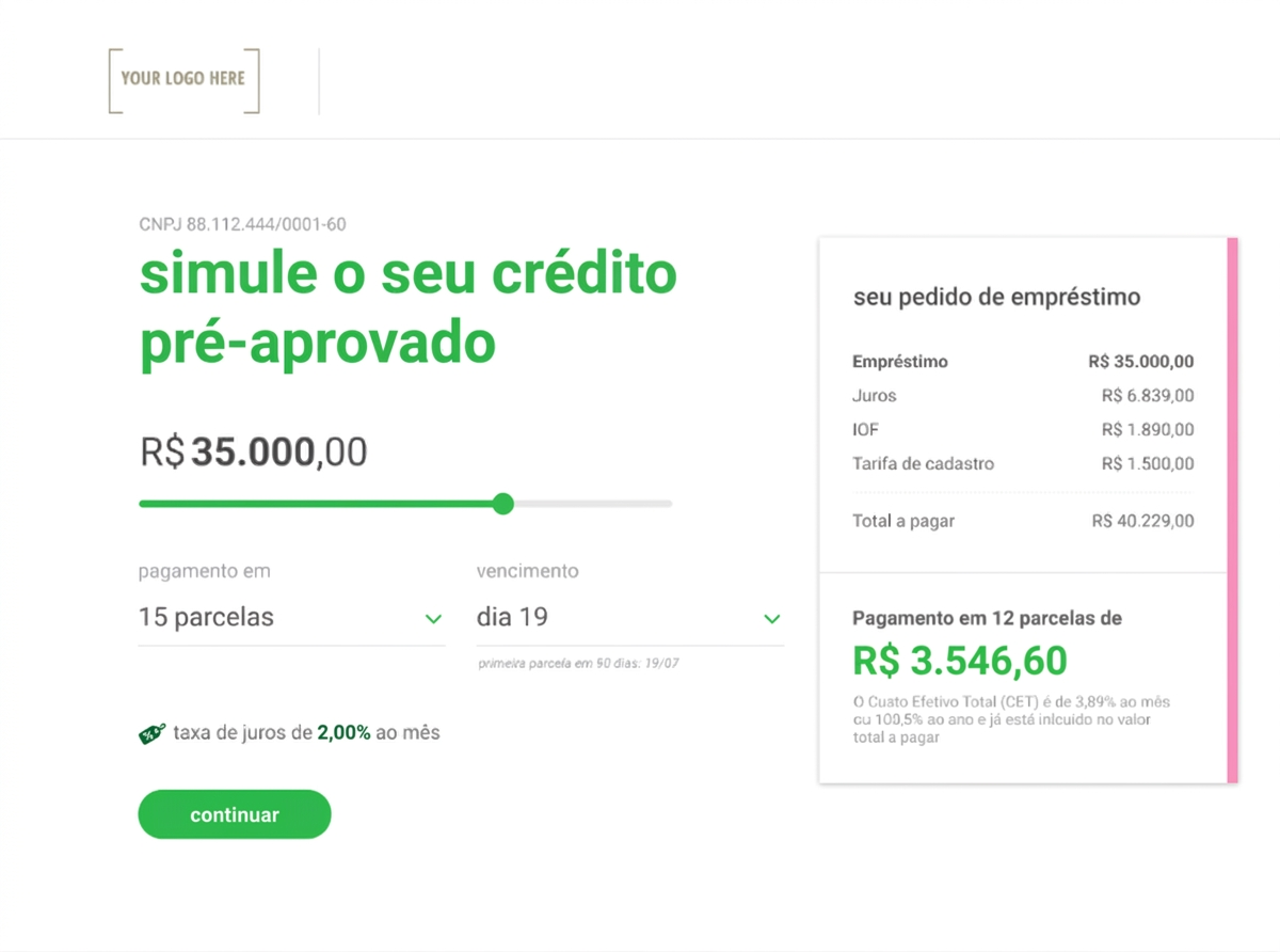 App de Originação de Créditos